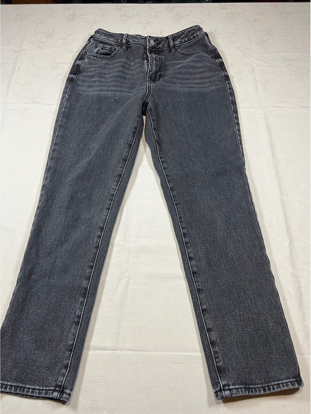 Womans Pacsun Black Washed Mom Jeans Size 27